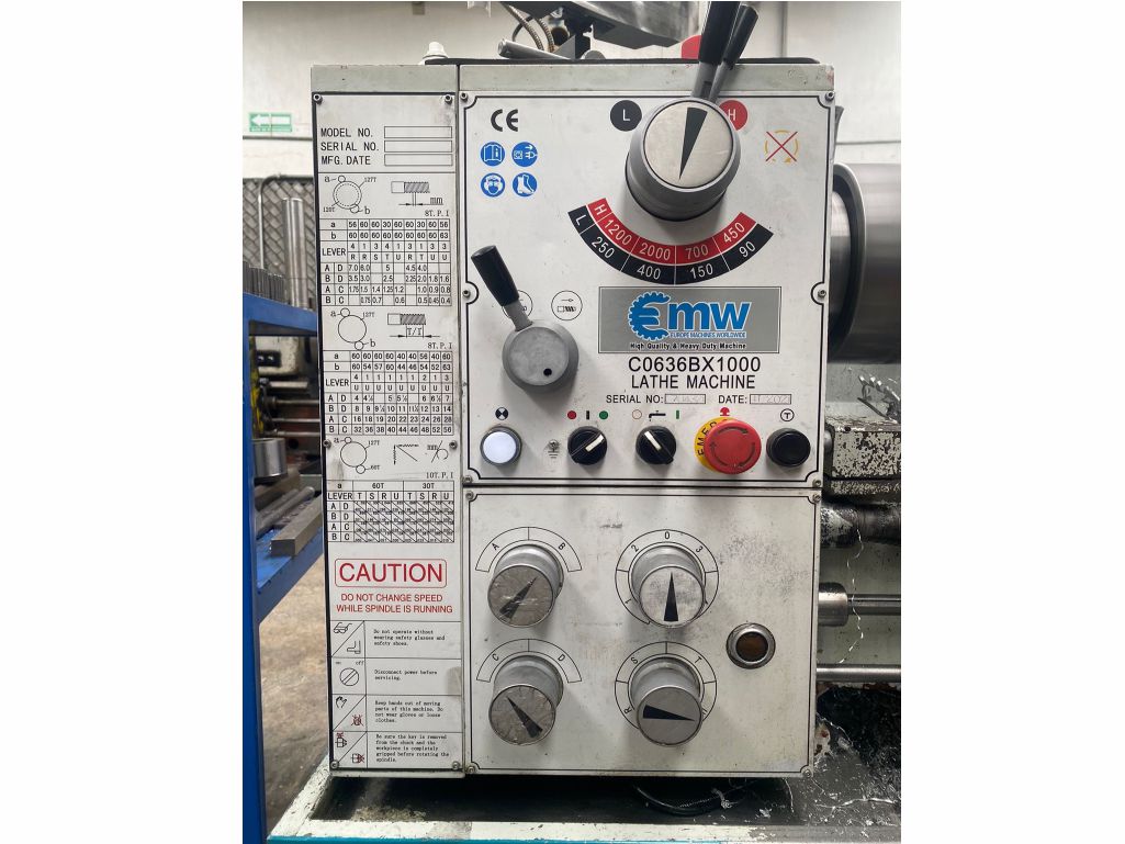 Torno Emw C0636BX1000 - Imagen 4