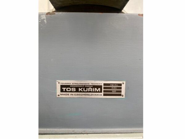 Fresadora TOS Kuřim FNK 25A 1985 Maquina2 - Imagen 7