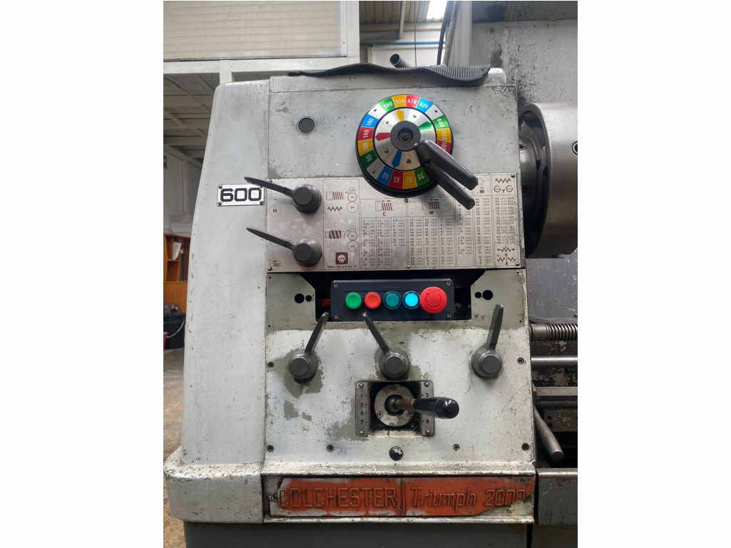 Torno Colchester Triumph 2000 Maquina 2 - Imagen 4